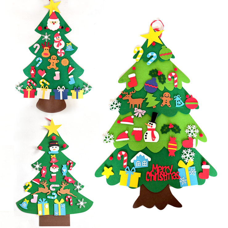 DIY Felt Christmas Tree Christmas Decoration for Home