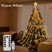 LED Outdoor Christmas Tree Decorations Lights USB 2/3M Waterproof